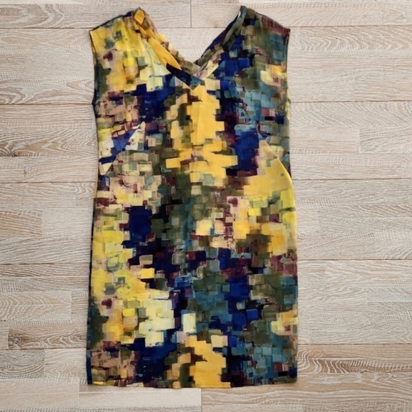 🌲 Anthropologie silk dress - Picture 3 of 5